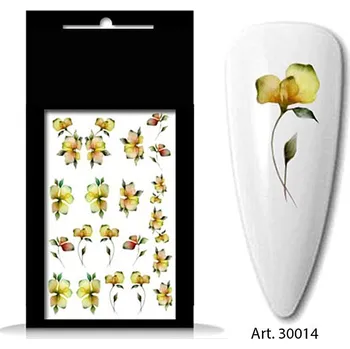 BIO NAILS BIO-nails vodolepka 30014 květy