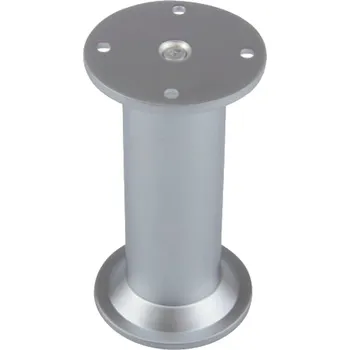 Nábytkové kování Strong Nábytková nožka kulatá s rektifikací 32 x 100 chrom matný