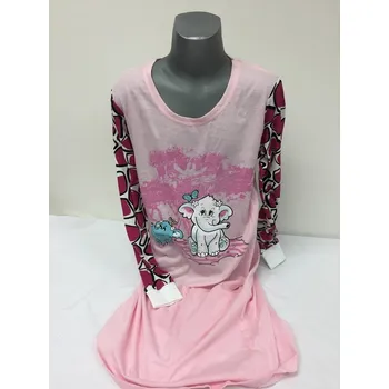 pyžama a košilky, velikost 152, Barva tyrkysová, Složení materiálu 85% bavlna 5% elastan