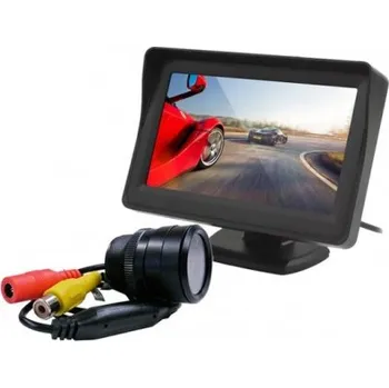 Povinná bezpečnostní výbava PSV 8351, couvací kamera do nárazníku s LCD monitorem s 9cm úhlopříčkou