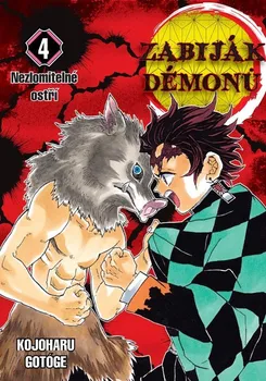 Komiks pro dospělé Zabiják démonů 4: Nezlomitelné ostří - Kojoharu Gotóge (2021, brožovaná)
