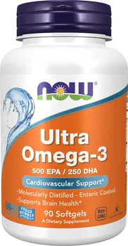 Přírodní produkt Now Foods Ultra Omega 3 500 mg EPA/250 mg DHA