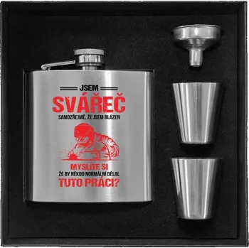 Placatka Placatka v krabičce Samozřejmě, že jsem blázen - svářeč