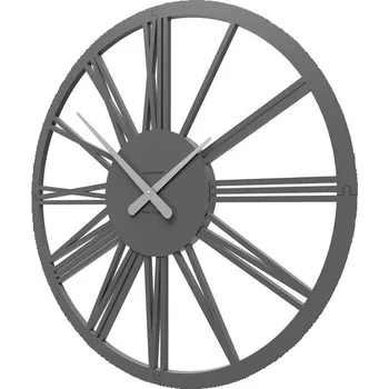Hodiny Designové hodiny 10-207 CalleaDesign 60cm (více barevných variant) Barva grafitová (tmavě šedá)-3 - RAL9007