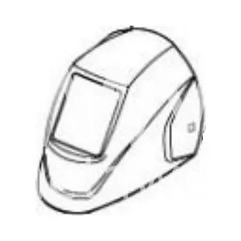 Svářečka Skelet kukly KWSAX820ARC+ 1/1/1/1 s přípravou pro těsnící roušku, KOWAX KWXSA820ARC+_SK