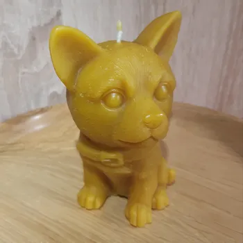 Svíčka Včelařství Řezanina - Pes maxi