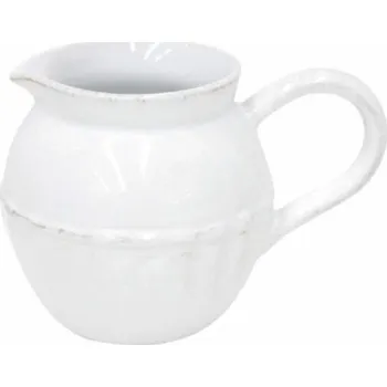 Cukřenka Bílá konvička na mléko Alentejo, 0,42 l, COSTA NOVA