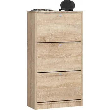 Botník Botník Marienne 60 cm - 3 dvířka dub sonoma
