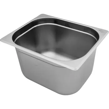 SVING Gastronádoba z nerezu GN1/2 - 200 mm, bez držadel, plná.
