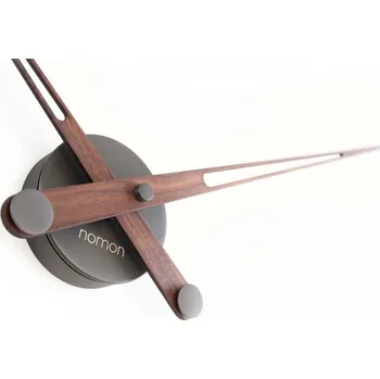 Hodiny Designové nástěnné hodiny Nomon Axioma Graphite N 73cm
