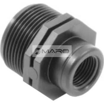 Instalatérský materiál Plast Project Redukce PP závitová, prodloužená FM 1/2" x 1", 7530.00EC