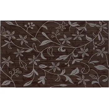 Stavební materiál EBS Tami dekor 25x40 brown flower matný