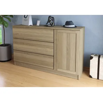 Komoda Nábytek Rovder Dubová komoda Lucia, Rovder Výběr moření: Bezbarvý Lak, Druh dřeva: Dubový masiv