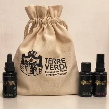 Kosmetická taška Terre Verdi | Značkový vak na kosmetiku - 100 % bio bavlna krásný design • pevná struktura • kvalitní zpracování • bio bavlna