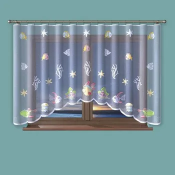 Dekorativní polštářek Záclona Rybičky - 160 x 300 cm