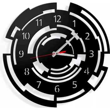 Hodiny Designové nástěnné hodiny Callisto 40cm (více barev) Barva tmavě šedá