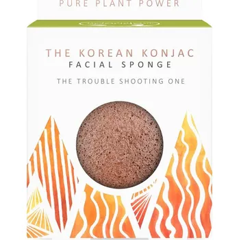THE KONJAC SPONGE Konjak houba s vulkanickým prachem, kolekce elementy - oheň