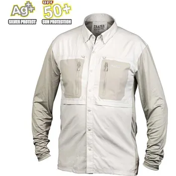 Pánská košile Muškařská košile Traper Solar Pro Olive vel. L