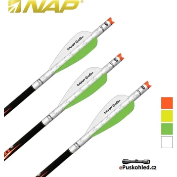 Křidélko šipu NAP letky Quikfletch Twister - různé barvy 3"