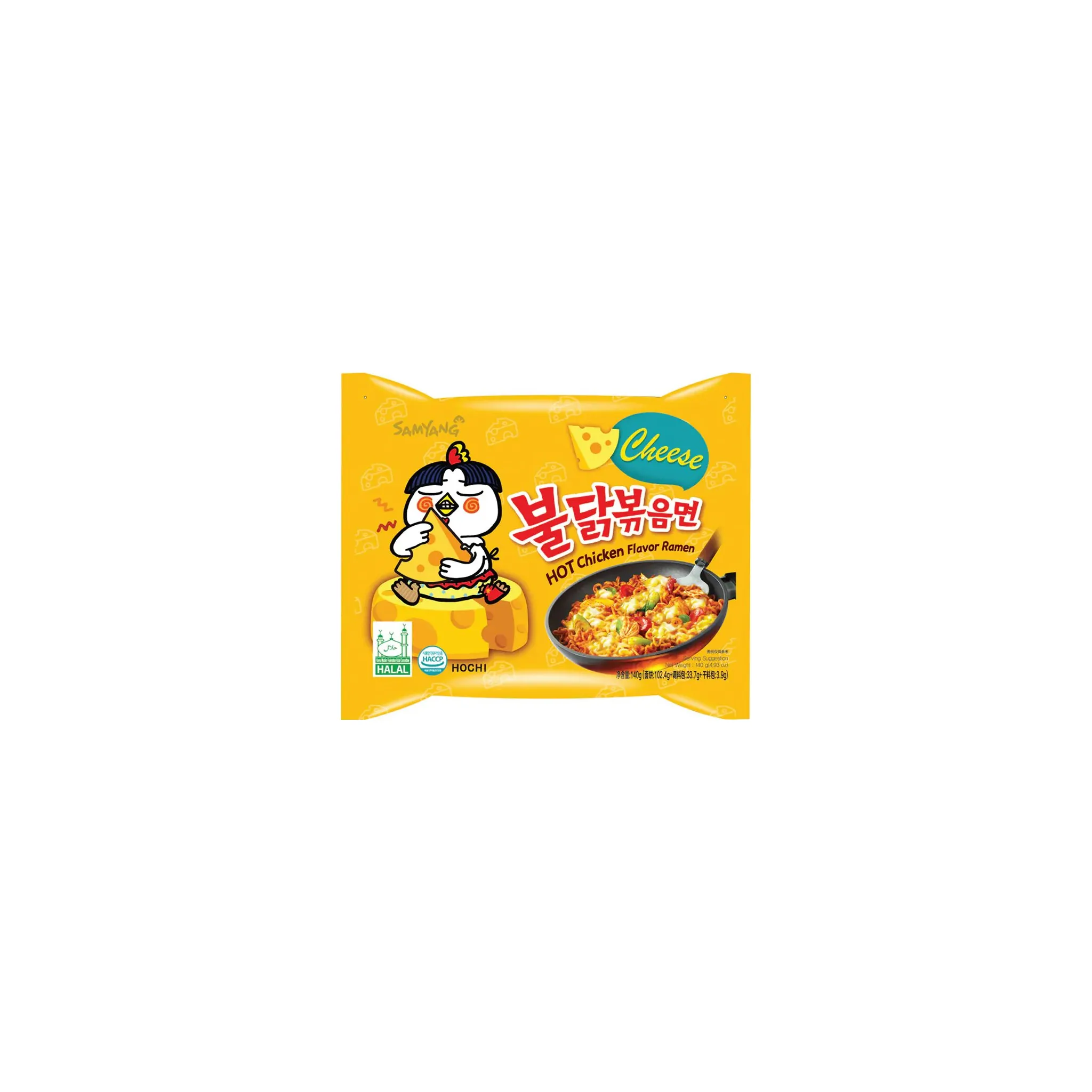 Fotografie 1 -  Samyang Foods Ramen Hot Chicken 140 g Cheese