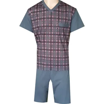 Pánské pyžamo Pánské Pyžamo Krátké FOLTÝN PK 377 Velikost: 5XL