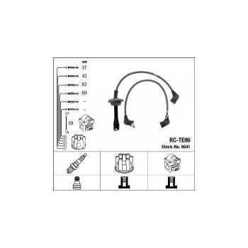 Zapalovací kabel Sada kabelů pro zapalování NGK RC-TE86 - TOYOTA