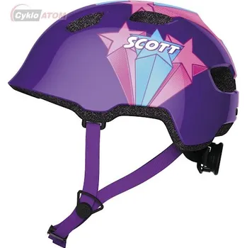 Cyklistická přilba Dětská přilba SCOTT Chomp Contessa purple S