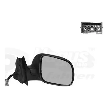 Auto zrcátko Vnější zpětné zrcátko VAN WEZEL 0323808