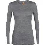 Icebreaker Oasis LS Crewe Women (104375) Gritstone HTHR šedá S