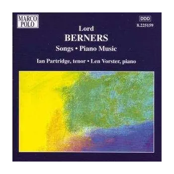 Zahraniční hudba CD Gerald Hugh Tyrwhitt-wilson Lord Berners: Complete Piano And Vocal Works 2004