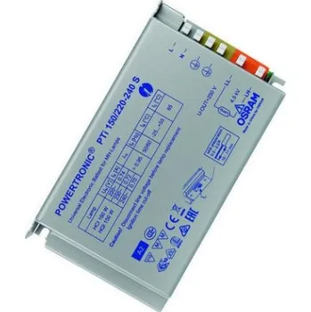Průmyslové svítidlo Elektronický předřadník OSRAM POWERTRONIC PTI 150/220-240 S