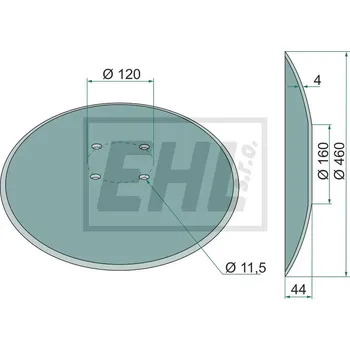 Brusný kotouč Orný disk 18031-0588
