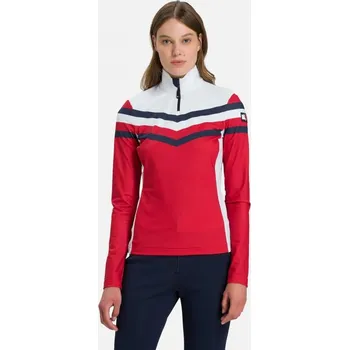 Dámské tričko Tommy Hilfiger Layers 1/2 Zip 310 lyžařský rolák dámský S