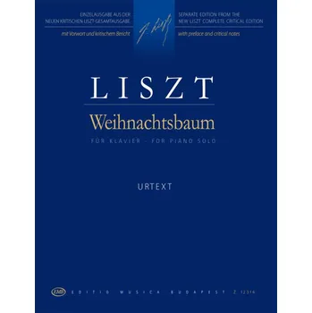 Liszt: Weihnachtsbaum ( Vánoční stromeček ) / klavír sólo