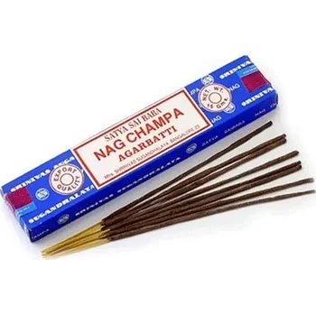 Vonná tyčinka Nag Champa Sai Baba, Shrinivas Satya, vonné tyčinky Indie 15g