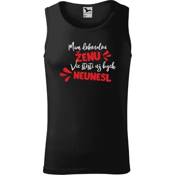 Pánské tílko Pánské tílko Malfini Core Mám dokonalou ženu, víc štěstí už bych neunesl