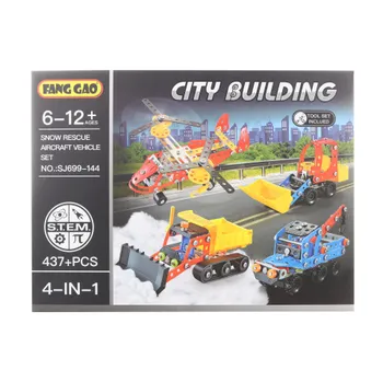 ostatní stavebnice Lamps Šroubovací stavebnice dopravní prostředky 437 dílků