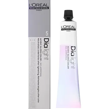 Barva na vlasy Přeliv na vlasy Loréal Dialight 50 ml - odstín 5 hnědý světlý - L’Oréal Professionnel + dárek zdarma