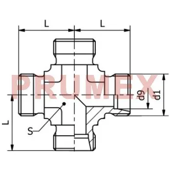 Zavlažování Spojka KS2 10L 4xM16x1,5