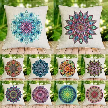 Duchovní literatura Povlak na polštář Mandala Vnitřní klid - 45x45cm