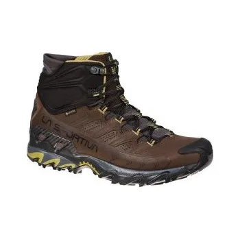 Pánská treková obuv La Sportiva Ultra Raptor II Mid Leather Wide GTX Chocolate/Cedar_W hnědá 42,5 EU