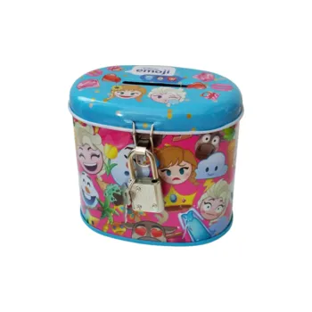 Pokladnička Kovová pokladnička FROZEN se zámkem