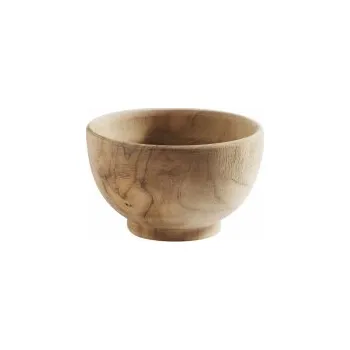 Miska z nového teakového dřeva 12 cm