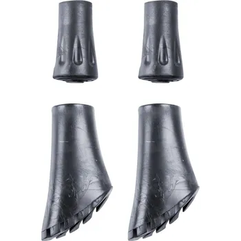 Příslušenství pro turistickou hůl Worker Náhradní patky na trekingové hole 4 ks