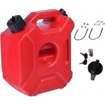 Kanystr Kanystr 5l na motocykl a čtyřkolku s uchycením a zámkem