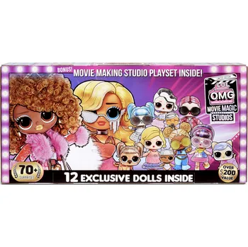Panenka MGA L.O.L. Surprise! Movie Box plný překvapení