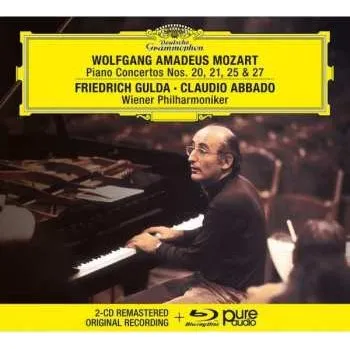 Zahraniční hudba 2CD/Blu-ray Wolfgang Amadeus Mozart: Piano Concertos Nos. 20, 21, 25 & 27 2020 Mit Blu Ray Audio