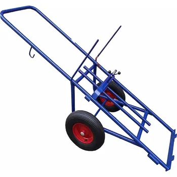 Vozík na autogenní soupravu |Foukací bantamová kola| - 2x50l