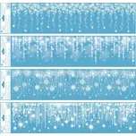 Anděl Přerov Okenní fólie s glitry pruh…