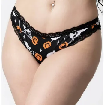 Kalhotky kalhotky dámské KILLSTAR - Haunted Pumpkin - Black